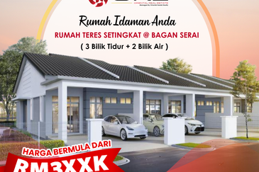 Rumah Teres Setingkat di Bagan Serai