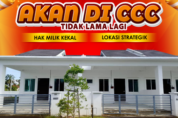 Rumah Teres 1 tingkat di Taiping Perak