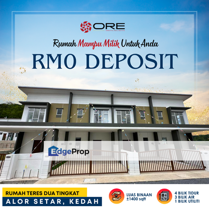 Rumah Teres Dua Tingkat di Alor Setar, Kedah, Alor Setar