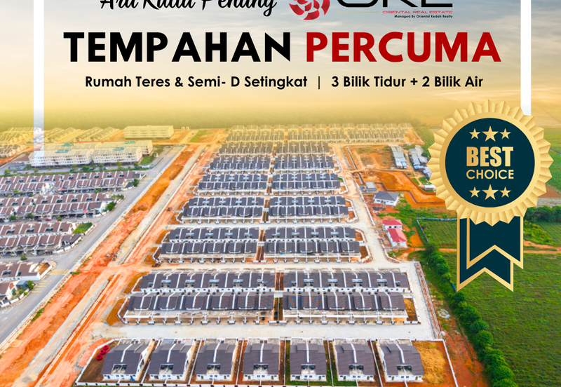 Rumah Teres 1 Tingkat di Ara Kuda Penang