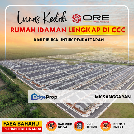 Rumah Teres Setingkat di Lunas, Kedah, Lunas