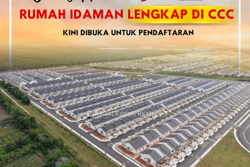 Rumah Teres Setingkat di Lunas