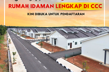 Rumah Teres Setingkat di Lunas