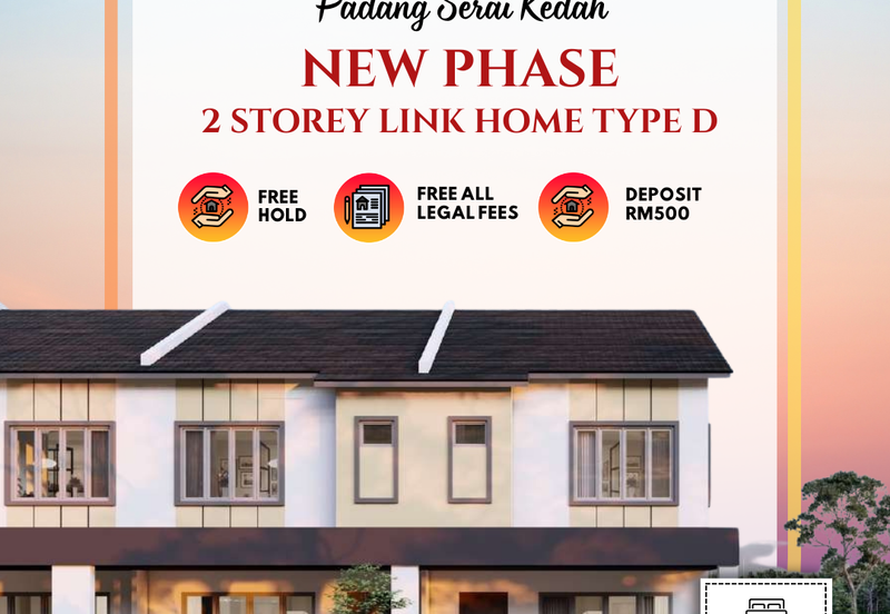 2 Storey Link Home at Padang Serai Kedah