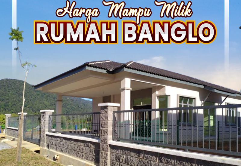 Rumah Banglo 1 Tingkat di Sik Kedah