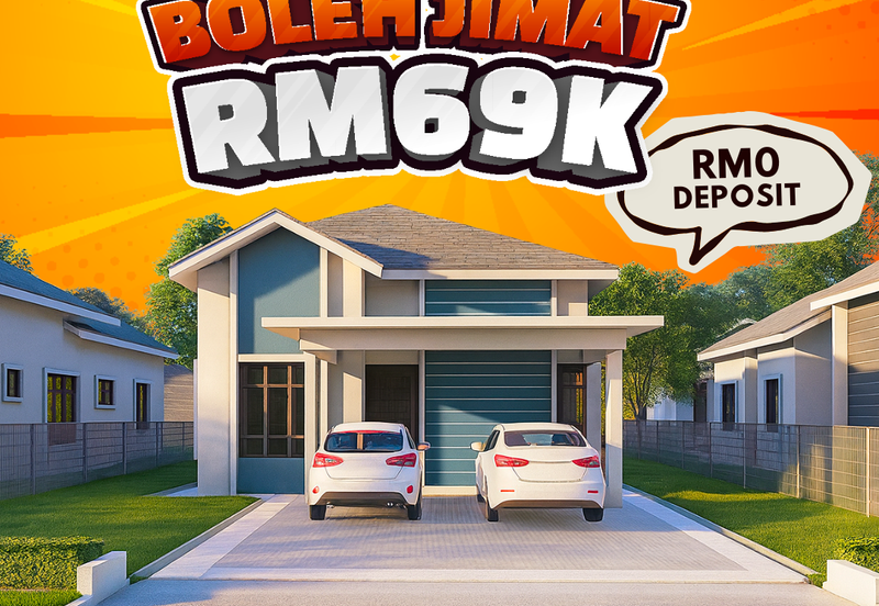 Rumah Banglo Setingkat di Jitra 