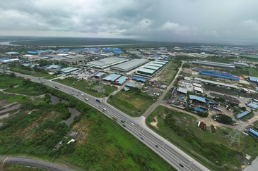 Telok gong port klang 22ac heavy industrial development land for sale