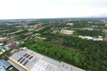 5ac Telok Panglima Garang Freehold zone industrial land for sale WCE SKVE Port Klang