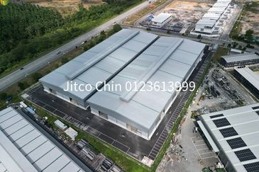 8.55ac Freehold Bandar Baru Enstek Newly completed Factory For sales