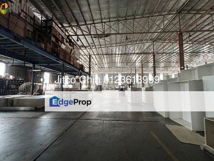 1.65ac Rawang integrated Industrial park freehold heavy industrial renovated detached factory for sale, Selangor, Rawang