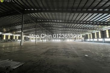 Pulau indah westport phase 1 heavy zone warehouse/factory for sale/rent