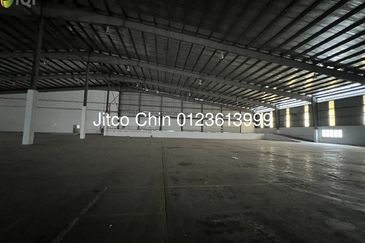 Pulau indah westport phase 1 heavy zone warehouse/factory for sale/rent