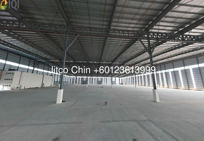 North port 252ksf b,up new warehouse 26m ceiling for rent port klang