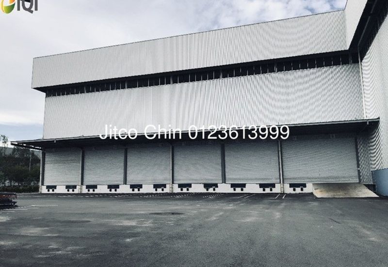 3000amp 5ac 196ksf 15m high Port klang north port warehouse for rent
