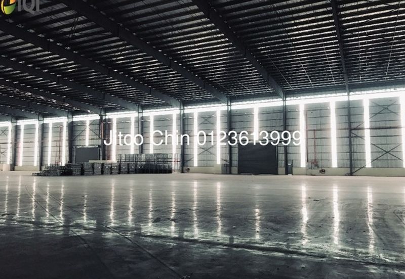 3000amp 5ac 196ksf 15m high Port klang north port warehouse for rent