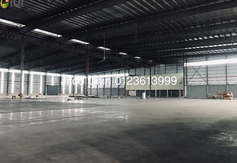 3000amp 5ac 196ksf 15m high Port klang north port warehouse for rent