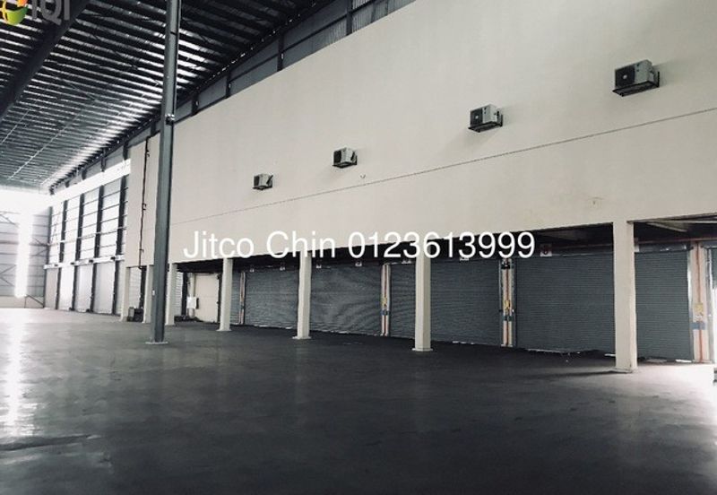 3000amp 5ac 196ksf 15m high Port klang north port warehouse for rent