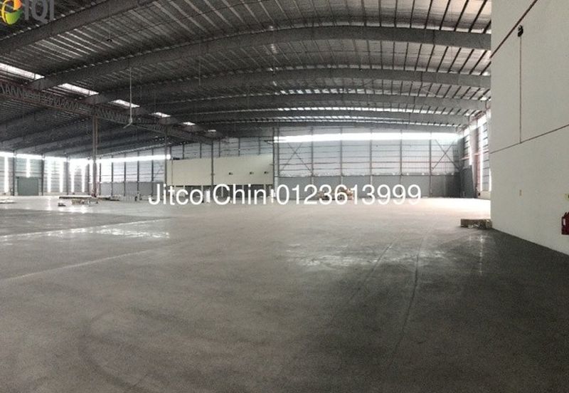 3000amp 5ac 196ksf 15m high Port klang north port warehouse for rent