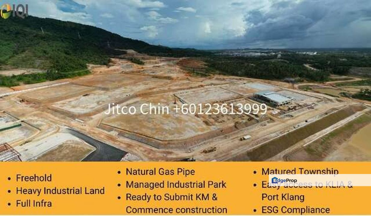 15.53ac Freehold Heavy industrial Land Senawang Seremban Sendayan Nilai Sales, Negeri Sembilan, Senawang