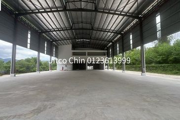 New 25ksf b.up 1ac land detached Factory For rent Nilai, Seremban, Sendayan, Arab Malaysia