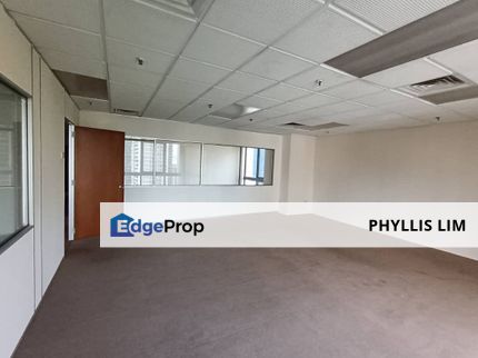 Partially fitted office with 4 rooms in Wisma MCA, Kuala Lumpur, KLCC
