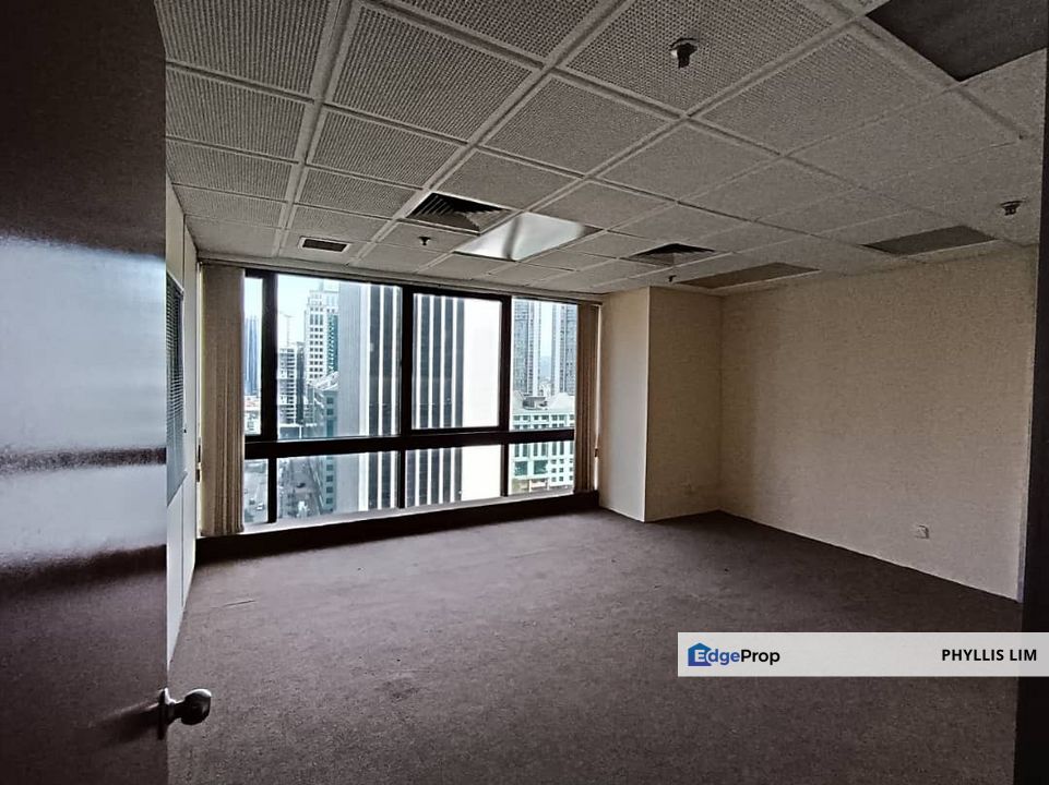 Partially fitted office with 4 rooms in Wisma MCA, Kuala Lumpur, KLCC
