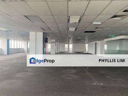 Partially fitted office, large floor space for expansion, Selangor, Petaling Jaya