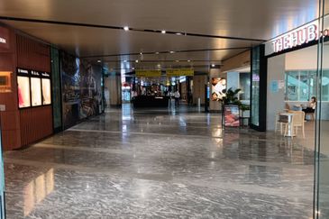 Ground floor retail lot at DC Mall