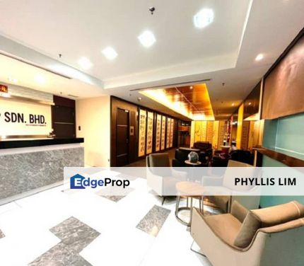 Fully fitted office with multiple rooms and private pantry in Menara HLX, Kuala Lumpur, KL City