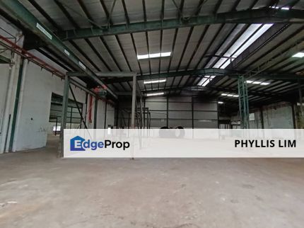 Freehold factory with office and hostel for sale in Rawang Perdana, Selangor, Rawang