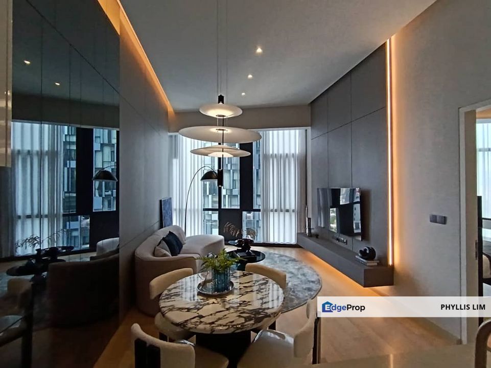 Rare high ceiling unit in Tower 2, fully furnished 2 bedrooms with parking, Kuala Lumpur, KL City