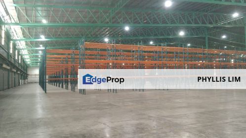 Warehouse in Bukit Jelutong, elevated ground and non-flood prone area, Selangor, Shah Alam