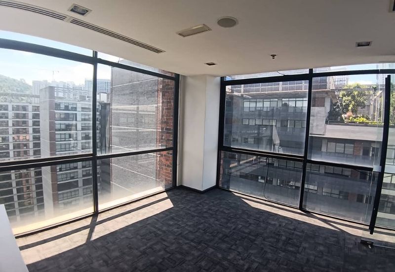 Partially fitted office in Menara Mustapha Kamal, PJ Trade Centre