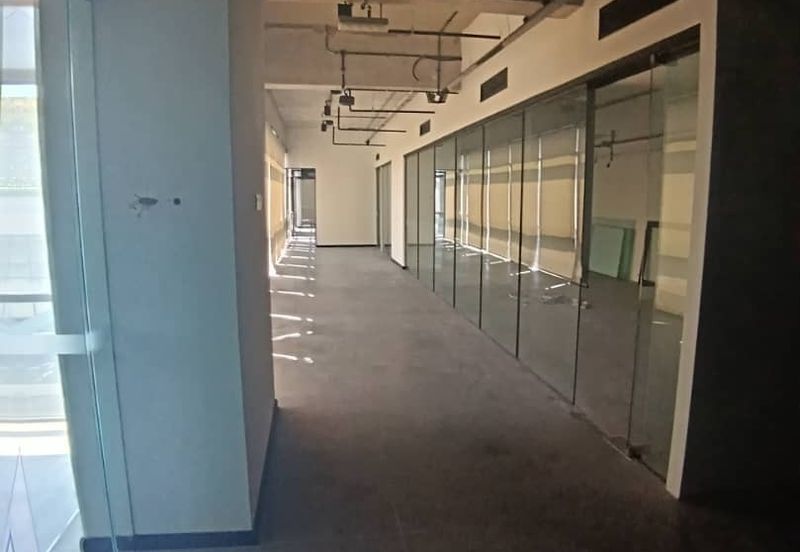 Partially fitted office in Menara Mustapha Kamal, PJ Trade Centre