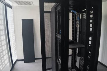 Partially fitted office in Menara Mustapha Kamal, PJ Trade Centre