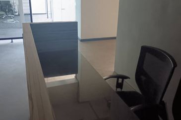 Partially fitted office in Menara Mustapha Kamal, PJ Trade Centre