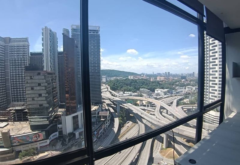 Partially fitted office in Menara Mustapha Kamal, PJ Trade Centre