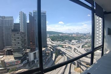 Partially fitted office in Menara Mustapha Kamal, PJ Trade Centre