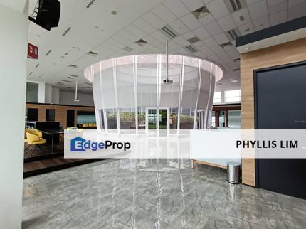 Penthouse, entire floor, fully fitted office unit in Q Sentral, Kuala Lumpur, KL Sentral