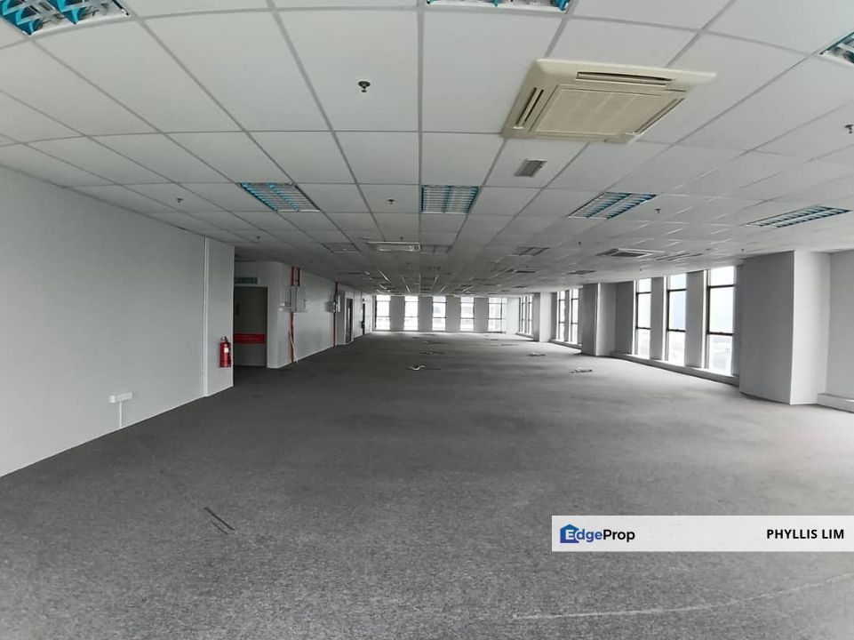 Vacant partially fitted office at Menara TSR, immediate availability, Selangor, Mutiara Damansara