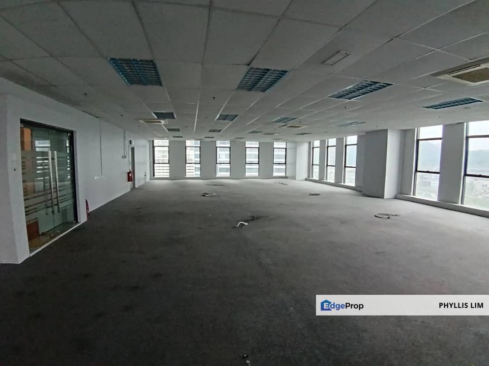 Vacant partially fitted office at Menara TSR, immediate availability, Selangor, Mutiara Damansara