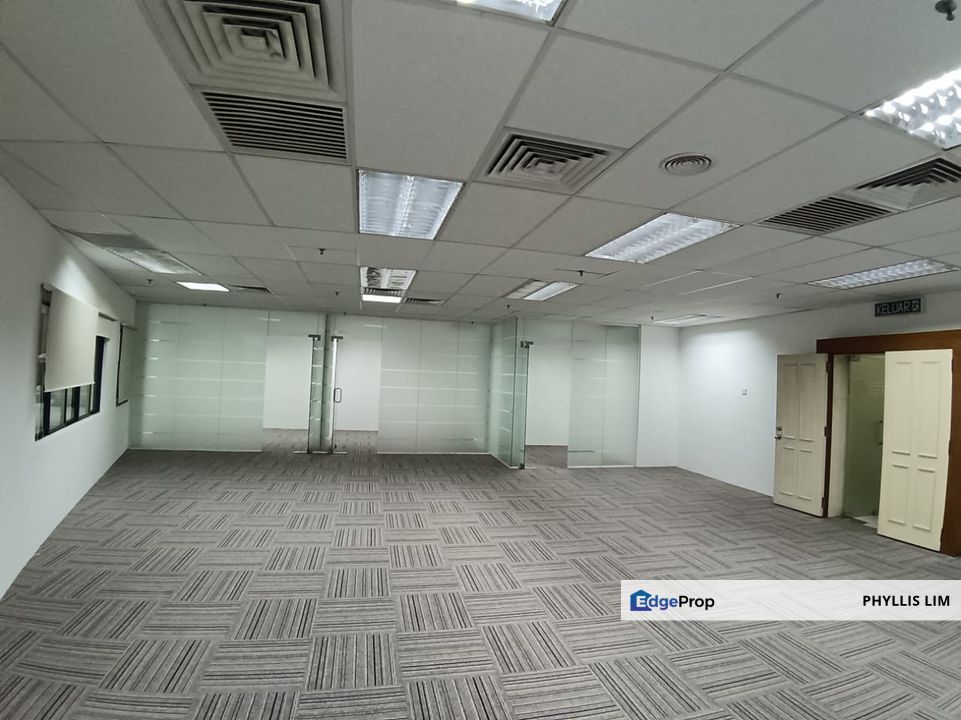 Partially fitted office with open work space & rooms at UOA KLCC, Kuala Lumpur, KLCC