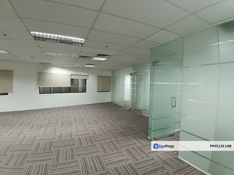 Partially fitted office with open work space & rooms at UOA KLCC, Kuala Lumpur, KLCC