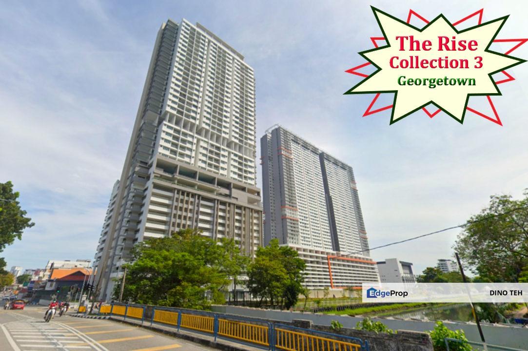 Penang, Georgetown, The Rise Collection 3. Condo for Rent for Rental ...
