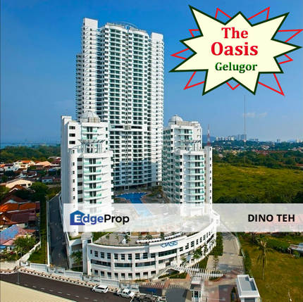 Penang Island, Gelugor, Bukit Gambier, The Oasis, Seaview, Condo For Rent, To Let., Penang, Gelugor