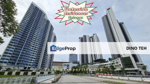 Seaview Condo Unit at The Light, Waterside Residence, Fully Furnished, Near New Waterfront Shopping Mall, Penang, Gelugor