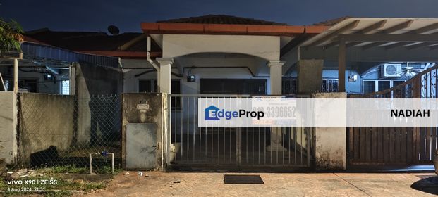 (FLEXI DEPOSIT + MURAH) 1 Storey House Bukit Naga Shah Alam , Selangor, Shah Alam