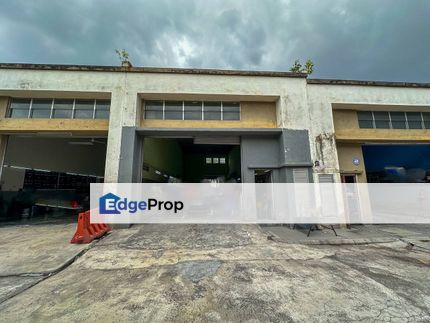 Single Storey Terrace Factory Warehouse near Presint Diplomatik, Selangor, Putrajaya