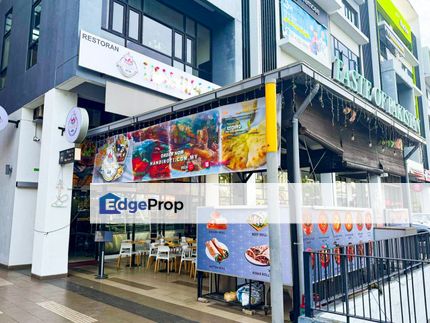 Shoplot Restaurant Fully Furnished For Rent CBD 3 Cyberjaya, Selangor, Cyberjaya