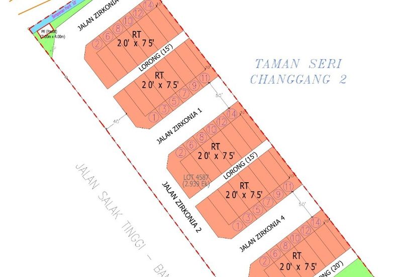 Rancangan Tanah Belia, RTB Bukit Changgang